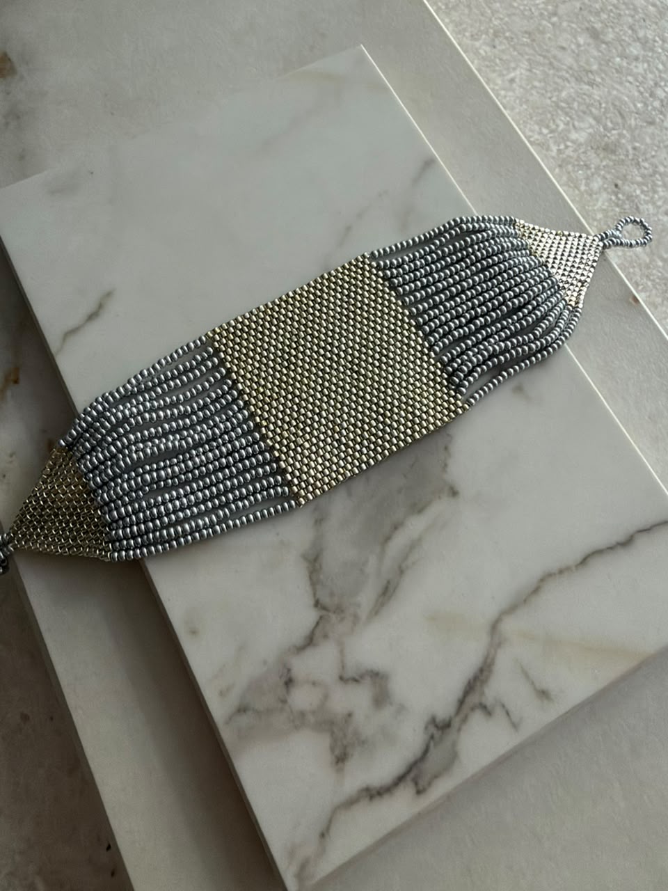 Pulsera cuadro combinada