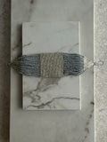 Pulsera cuadro combinada