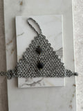 Pulsera arnes dedo con piedras