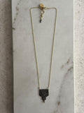Collar banderin de chaquira mini